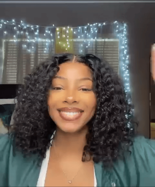 perruque jerry curl sans colle GLAMMANE gif