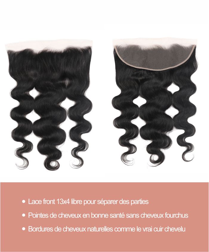 Postiche Lace front 13x4 Body Wave - GLAMMANE 2