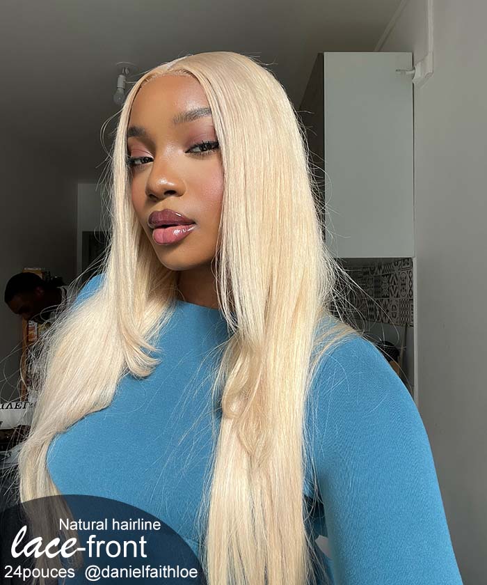 perruque Cheveux blonde longue 1