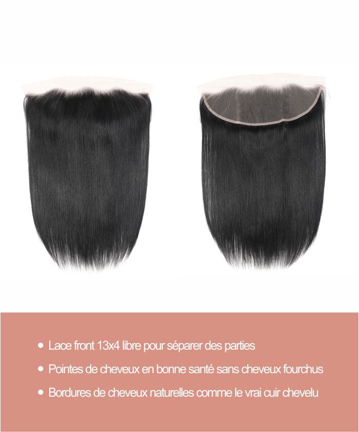 Postiche Lace Front 13x4 Soyeux Lisse - GLAMMANE 2