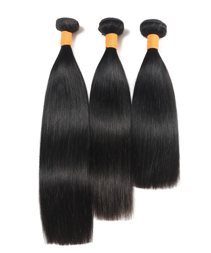 3 Extension Cheveux Tissage Soyeux Lisses Dégradées