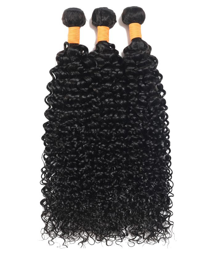 GLAMMANE Water Wave Hair Bundles×3 - Weave Hair Extensions