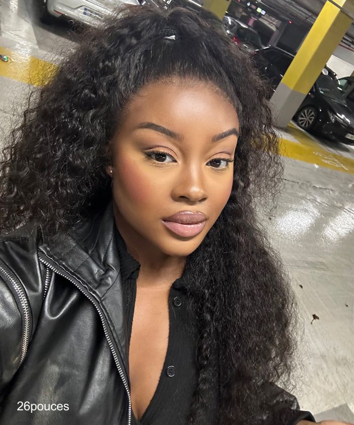 GLAMMANE Perruque Coiffure Bohème Cheveux Long Bouclés 2