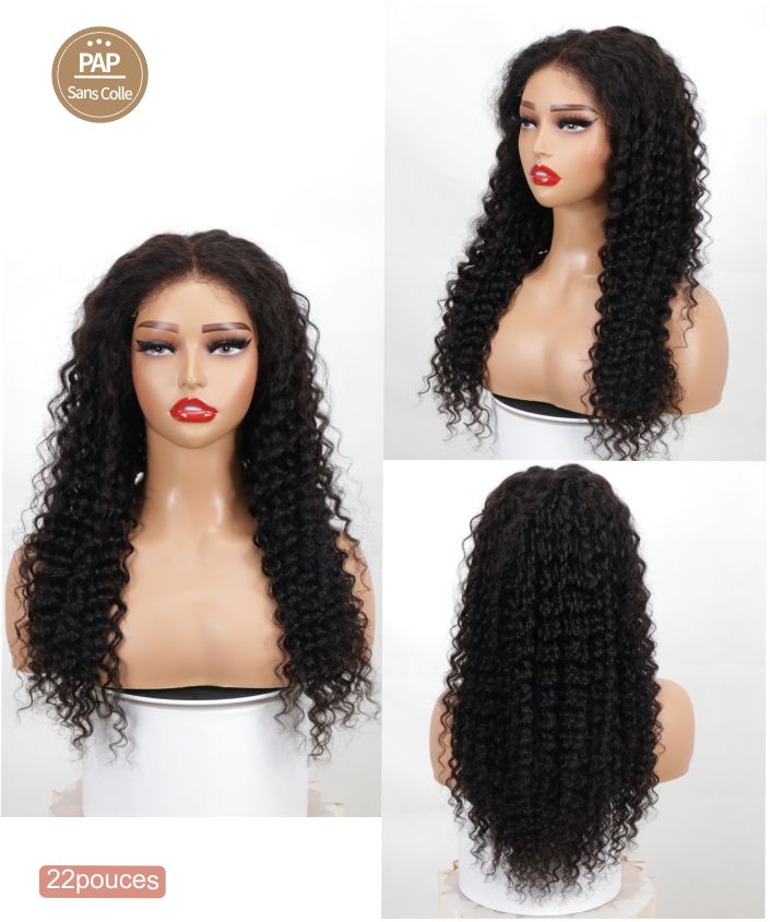 cheveux boucles ondules noir GLAMMANE 4