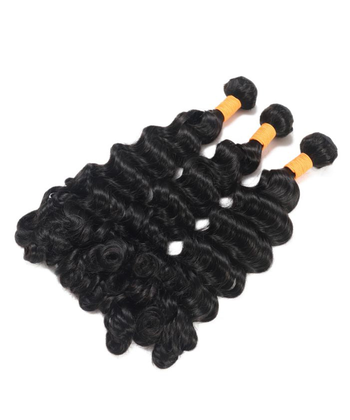 3 Extension Cheveux Tissage Loose Wave 100% - GLAMMANE 2