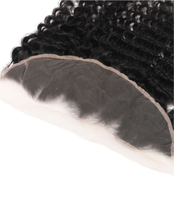 Postiche Lace Front 13x4 Deep Wave - GLAMMANE 4