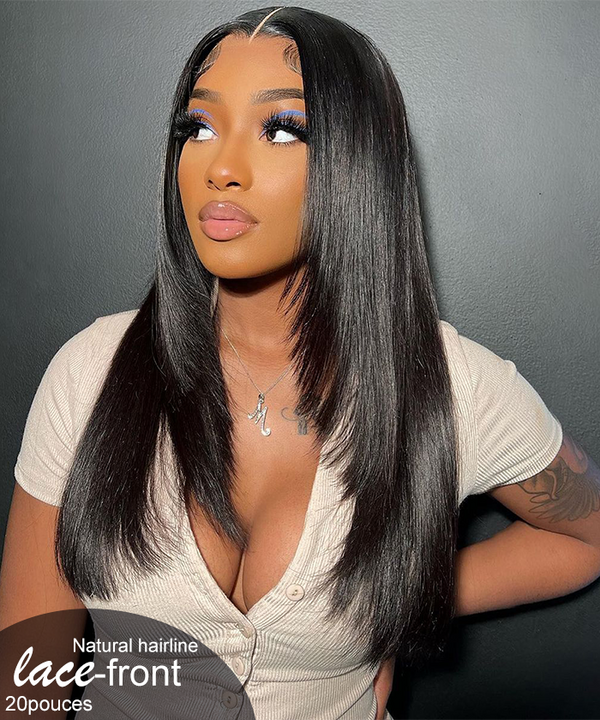 cheveux humains lisses degrades 1
