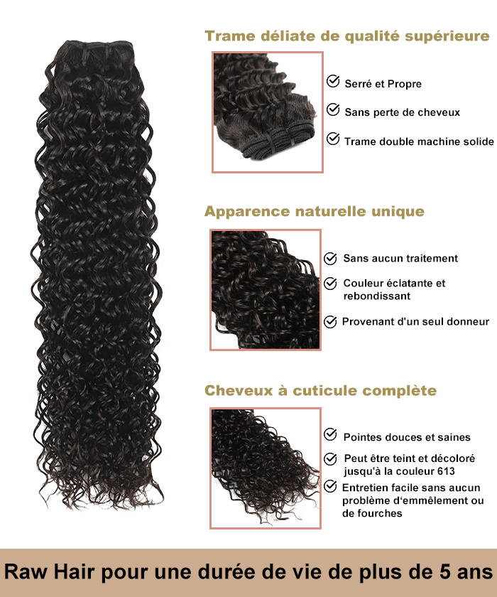 Raw Hair Boho Wave Extension - GLAMMANE 2