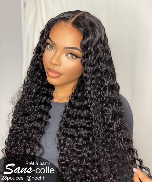 cheveux boucles ondules noir GLAMMANE 1