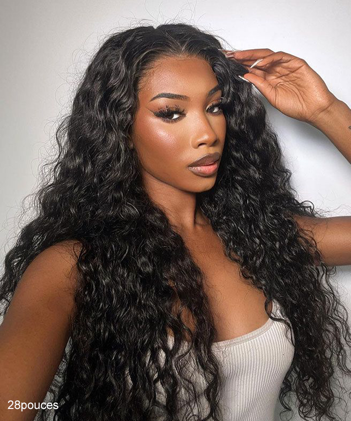 cheveux boucles ondules noir GLAMMANE 2